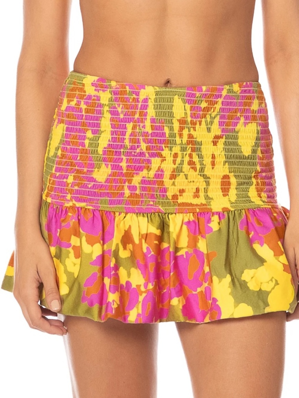 Maaji Cheetah Sun Lorena Short Skirt Medium NWT